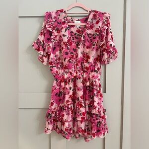 Misa Floral Mini Dress Sz M